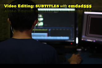 add subtitles, captions to your video