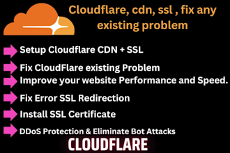 remove wordpress malware, cpanel, SSL, cloudflare, migration, and email issues