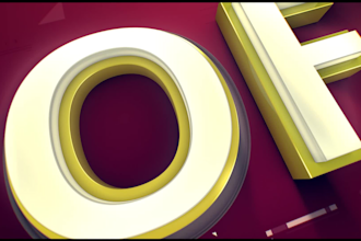 make a professional motion graphics