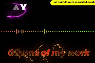 clean edit and mix kids singing or school performance audio