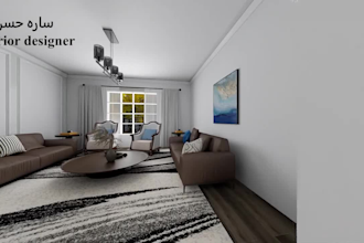 design the interior spaces with farm house style