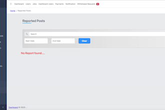 do website development as full stack web developer, front end, backend, react js