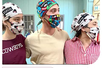 make special embroidery scrubs hat