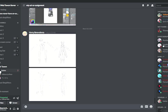 draw you some manhwa or animestyle characters