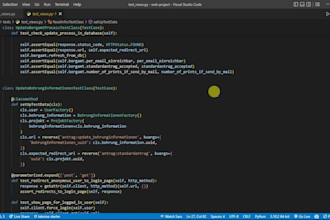 build and write unit test for your django application