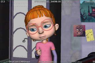 do 3d animation in blender or maya with any style animation