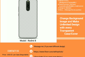 create unlimited phone case design mobile cover design