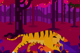 create 2d animated explainer videos or marketing videos