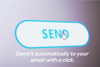 create custom PDF form that automatically populate with user provided data