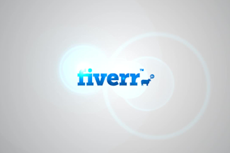 create a particle based elegant video intro for your logo