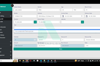 create clinic management software