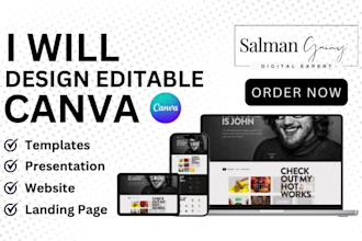 create canva design canva templates canva presentation canva website design