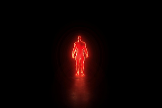 create  3d electric energy hero logo