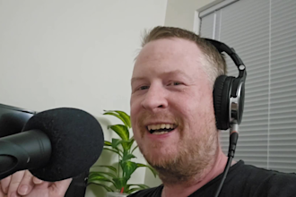 record a voice over for your project