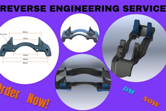 reverse engineering 3d cad modeling scan to cad stl to step conversion 3d scan