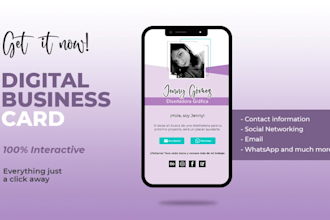 create an interactive business card