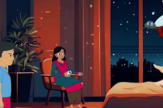 2d animated music video 2d cartoon animation 2d short film anime fighting