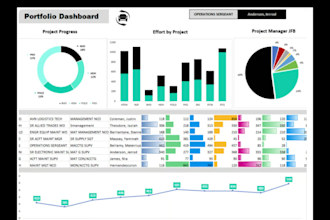 do urgent data visualization, dashboard designing, and data cleaning in excel