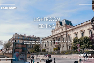 edit, color grade your photos in lightroom with aesthetic instagram look
