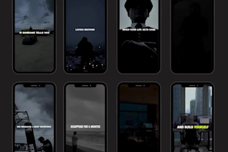 1000 motivational reels bundle for tiktok instagram