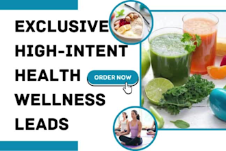 generate health wellness med spa dental senior home care elderly care gym leads
