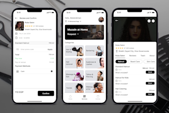do salon app spa app appointment booking app barber app beauty app salon website