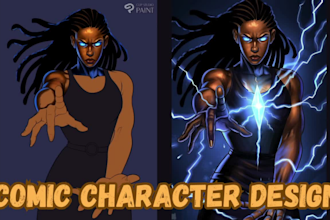 draw custom comic character design nsfw comic character illustration comic art