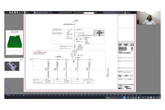 draw a set of electrical drawing, floor plan and schemes using autocad