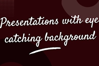 do english customized  powerpoint presentation slides