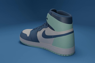 create realistic 3d shoe animation, 3d footwear design, 3d sneakers, and boots