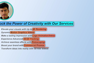 create custom motion graphics and vfx using adobe after effects