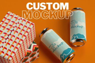 2d 3d bottle, box mock up, packaging, and create ai images