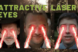 give your amazing ar lenses, gif laser eyes  your photo