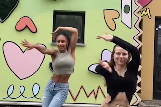 make sensual twerk dance, tiktok group dance, contemporary dance to your song