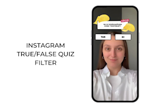 do an instagram quiz filter for you in spark ar