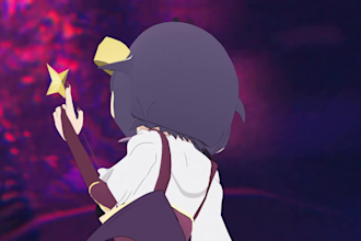 make an anime 3d model texturized and rigged