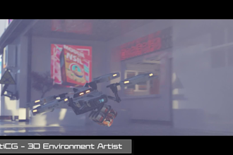 design and texture 3d environments for your game or animation