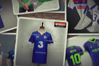 create professional football jersey design