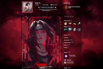 create animated steam profile artwork