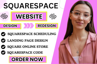 customize squarespace template, ecommerce website design square up redesign seo