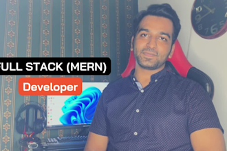 be your full stack web app software developer in react js, next js and mern