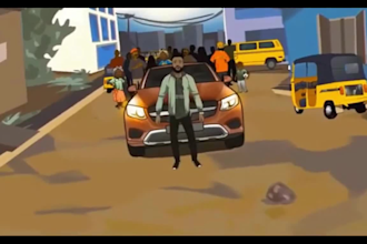 do animated 2d short film cartoon video 2d music video and japanese anime style