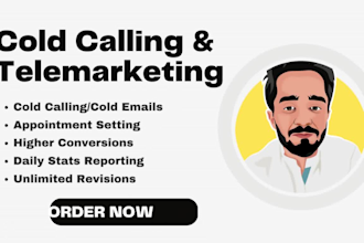 do cold calling and appointment setting in USA canada
