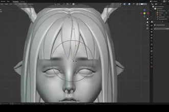 do 3d head model 3d character sculpture face bust model in zbrush for 3d print