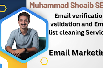 do bulk email verification, validation and email list cleaning services