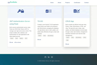build a sleek, responsive portfolio to showcase your work mobile friendly