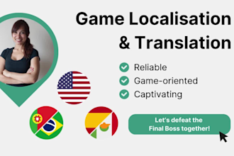 translate your game keeping the personality and essence of characters and quests
