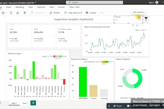 do data visualization and dashboards using excel or power bi