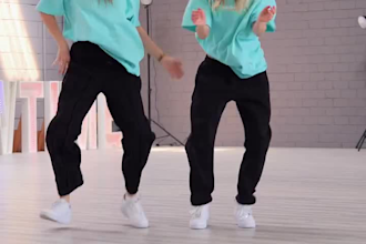 group tiktok dance video, hip hop and afrobeat choreography for your track