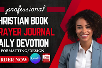 format, design christian ebook book daily devotion prayer journal amazon KDP